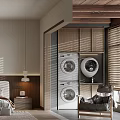 Modern Bedroom Interior Design With Platform Bed Wooden Nightstands Round Wall Art And Pendant Light