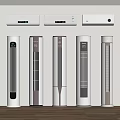 Modern Tower Fans With Various Colors And Control Panels For Home Use