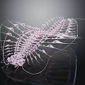 3D Rendered Medical Device With Intricate Structural Design And Precision Components
