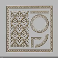 Traditional Carved Window With Intricate Floral Patterns And Ornate Frames