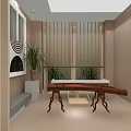 Modern Dining Living Room Interior Design With Wine Rack Wall Bar Stools And Pendant Light