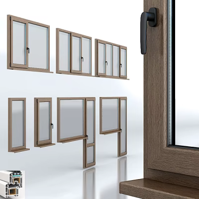 casement window 3d model