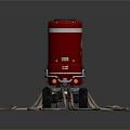 Modern Robot Fire Fighting Robot Fire Fighting Robot 3d model