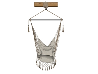 Modern Chair Hammock 3d model