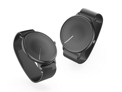 modern watch 3d model