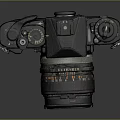 DSLR Camera Card Machine Digital Camera Digital Camera Camera Photographic Equipment 3d model