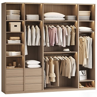 Wardrobe 3d model