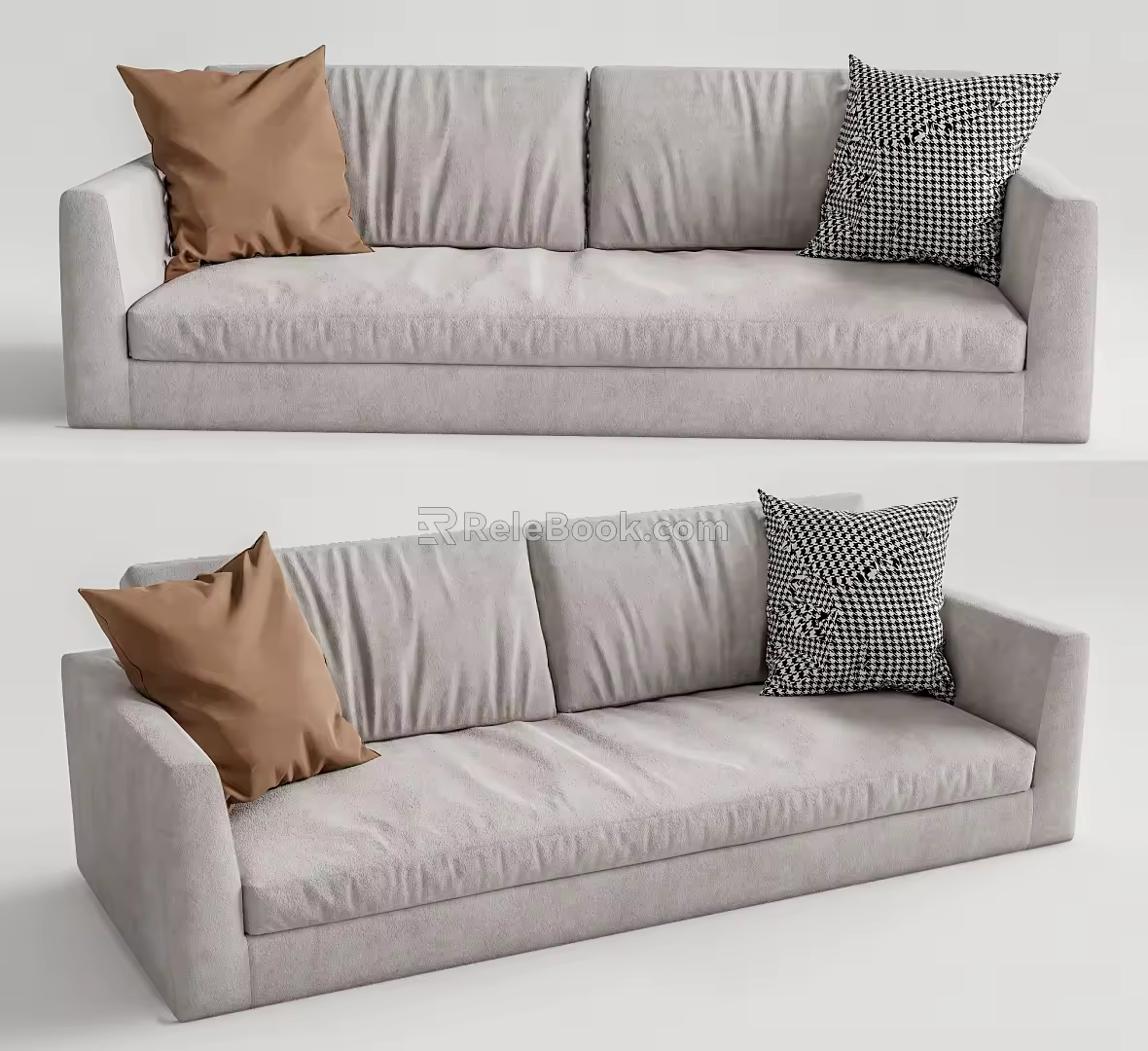 Modern Multiplayer Sofa 3d model
