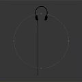 Black Wired Headphones With Microphone And Soft Ear Cushions For Daily Use