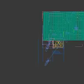 Electrical Drive Exhibition Hall Design for INVT Modern Space with Display Areas and Visitor Walkway