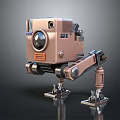 Modern Robot Characters Game Characters 3d model