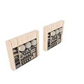 Neatly Arranged Sports Equipment With Fitness Balls Yoga Mats And Dumbbells On Shelves