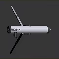 astronomical telescope space telescope observation equipment physical equipment binoculars 3d model