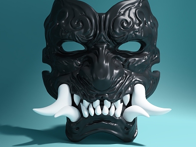 Nuo Mask Black Myth Wukong Mask 3d model