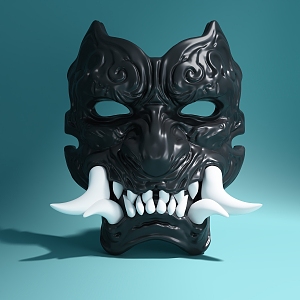 Nuo Mask Black Myth Wukong Mask 3d model