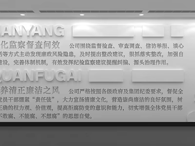 Fostering Integrity Culture Through Company Supervision Inspection And Network Review 3d model