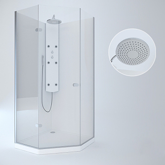 Shower room 3d model