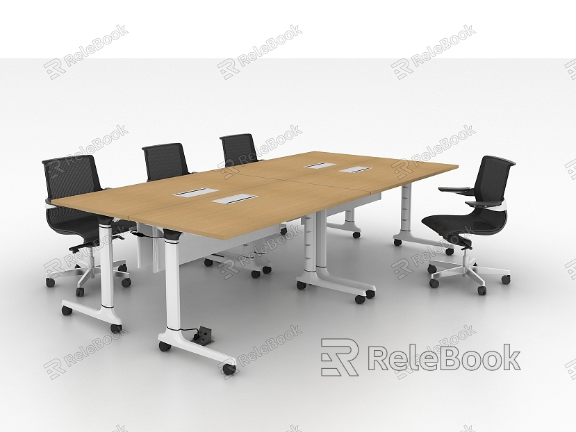 Training table and chair combination model