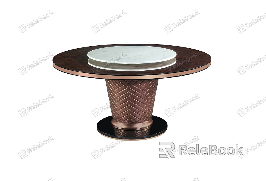 Modern round table model