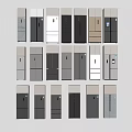 Modern refrigerator single door refrigerator double door refrigerator smart refrigerator embedded refrigerator 3d model