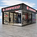 SUNPEED Bicycle Store Showroom With Glass Front Display Windows And Bicycles On
