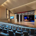 Multi-function lecture hall 3d model
