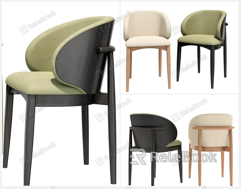 Modern Dining Chair Dining Chair Leisure Chair model