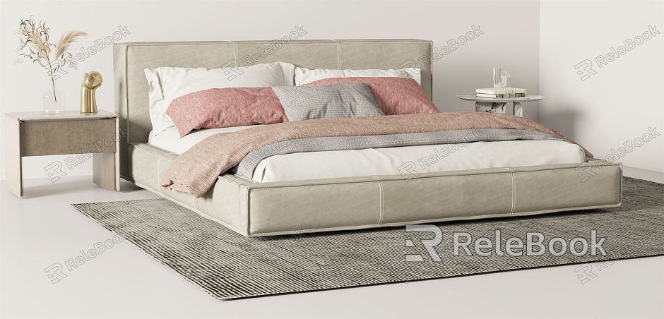 Modern Double Bed model