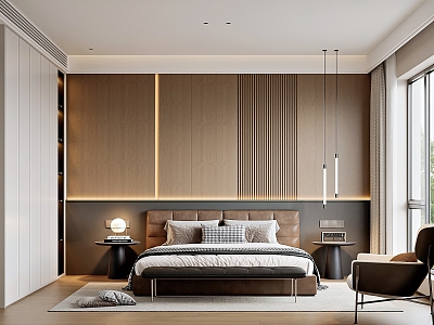 Modern Style Home Bedroom model