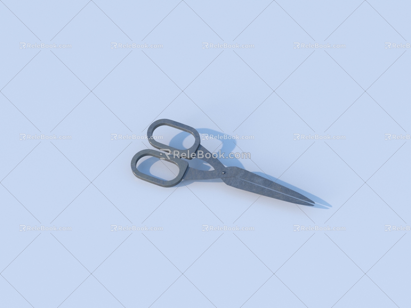 Scissors Leaf Shears 3D Model 3d model