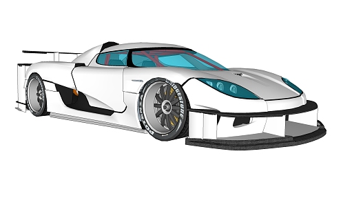 Hyundai Koenigseg 3d model