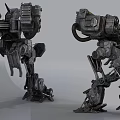 Modern robot ironclad 3d model