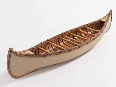 Wooden boats, ships, waterway traffic, ships, fishing boats, lone boats, boating exhibition, exhibition, exhibition, exhibition, display, props, games, props, scene, atmosphere, hand-made ornaments, artistic ornaments 3d model