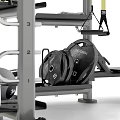 High Quality Multi functional Home Gym Equipment With Power Rack Dumbbells Kettlebells And Suspension Straps