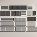 Various Decorative Radiator Grille Designs With Different Patterns And Styles For Home Use