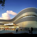 Modern Museum Architecture 3d model