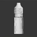 Medical Device White Plastic Dropper Bottle For Liquid Medication Storage And Healthcare Supplies