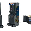 Modern game machine Old game machine 3d model