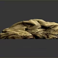 Sack Bag Grain Bag Bundle Sack Bundle Sack Jute Sack 3d model