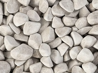 Natural Stone And Wooden Material For Interior Decor And Construction Projects 3d model