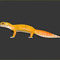 Lizard Anime Lizard Chameleon Cartoon Lizard Reptile Cold Blooded Animal Reptile Class 3d model