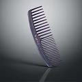 Stylish Purple KENT Comb With Fine Teeth And Ergonomic Handle Design