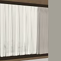 White Sheer and Beige Heavy Curtains for Indoor Light Filtering Home Decoration
