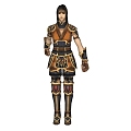 Modern Game Character Three Kingdoms Unparalleled Character Woman 3d model