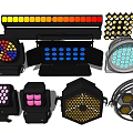 Various Styles and Designs of Downlights and Spotlights with LED Lighting and Colorful Options