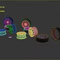Premium Automotive Parts Including Alloy Rims And Durable Rubber Tires