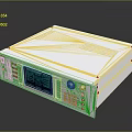Professional Electronic Testing Equipment With Digital Display Screen White Casing And Control Panel Knob 3d model
