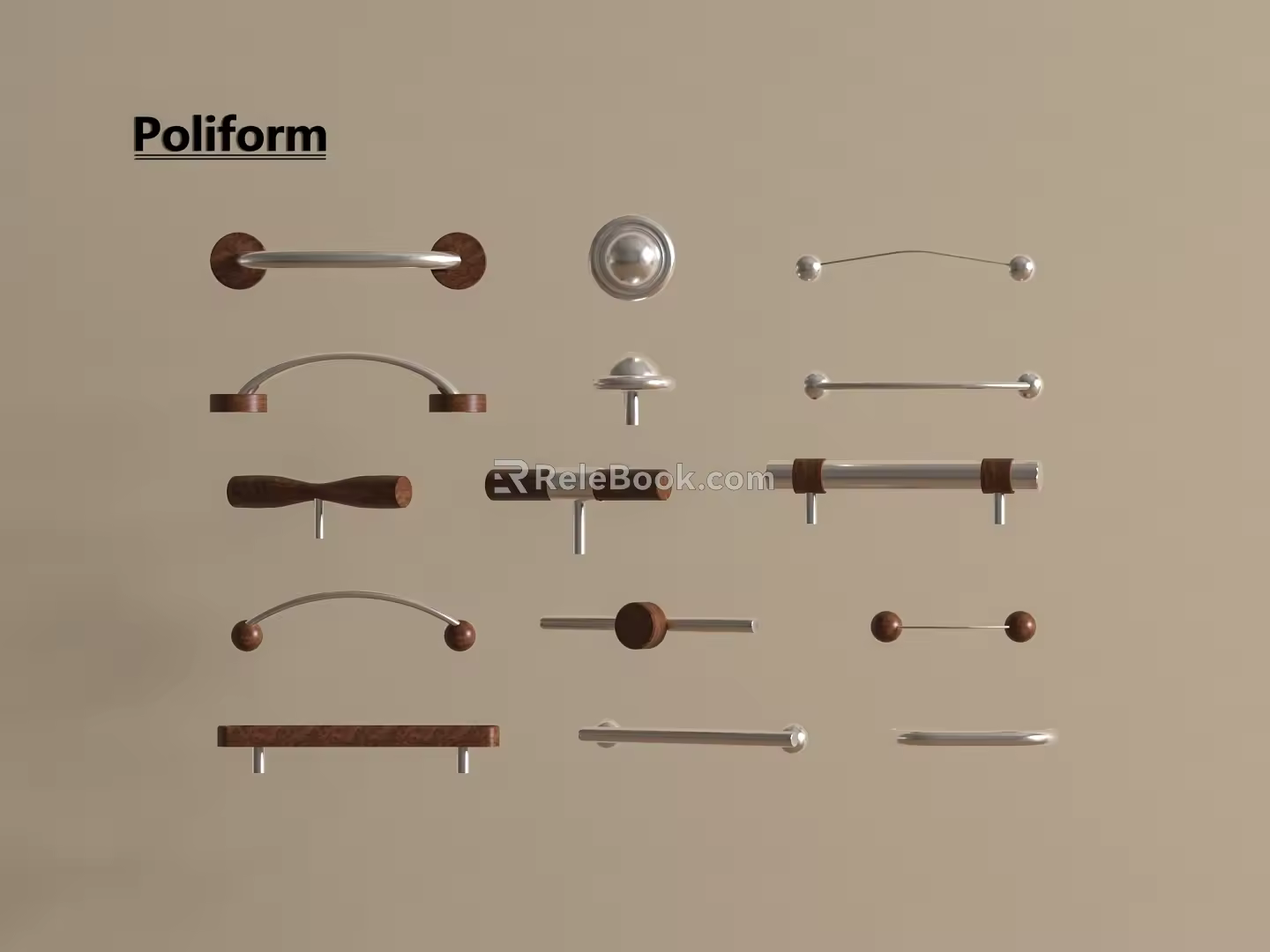 Modern Middle Ancient Handhandle 3d model