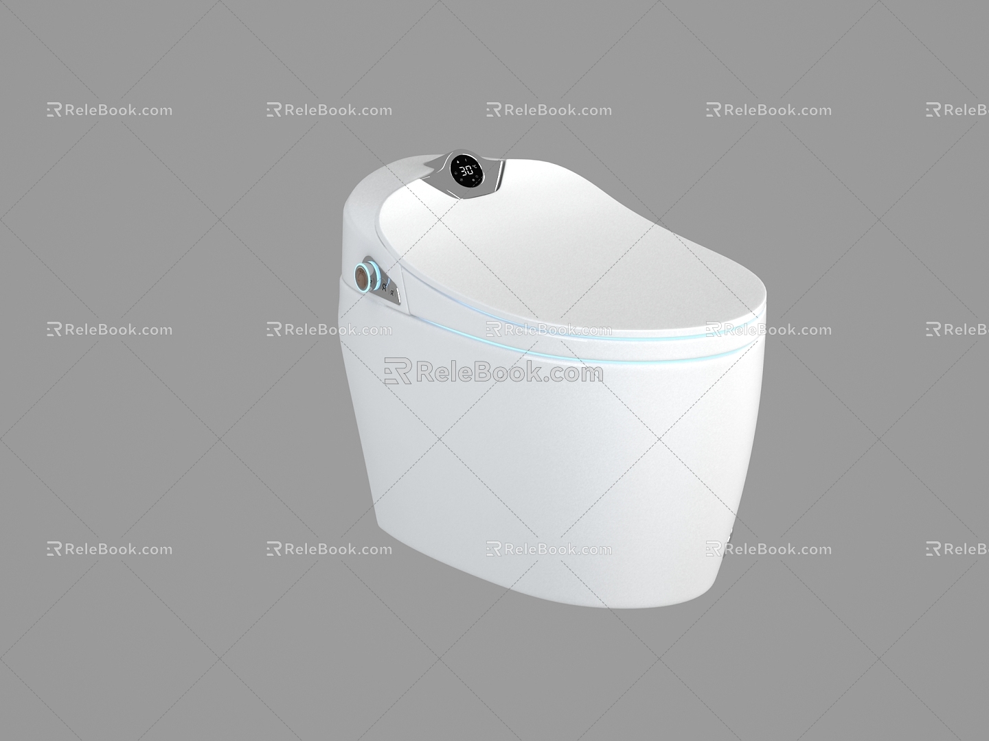 Smart Toilet Smart Toilet 3d model