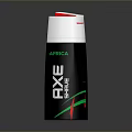 AXE Africa Cool Breeze Body Spray Can With White Cap And Black Red Green Design